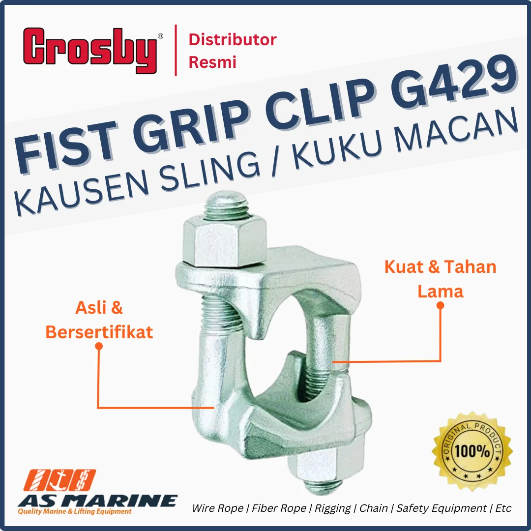 fist grip clip crosby usa g429